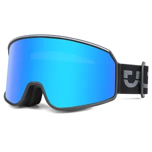 Gafas de sol Bicicleta de montaña Snowboard Googles Be Very Nice Gafas de esquí PC Espejo disponible TPU HX022 Estilo caliente Deporte de nieve 6 colores