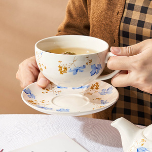 Wholesale Flower <b>Teapot</b> <b>Cup</b> Pot Office Single Coffee Pot Kettle Gift Product Wholesale Creative Ceramic Tea <b>Set</b> <b>Cup</b> <b>Sets</b> - Product Image 5