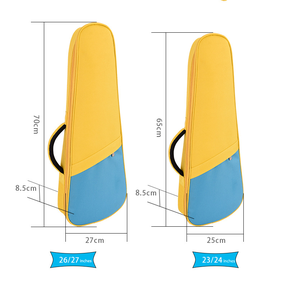 Borsa per strumenti musicali Ukulele con retro spesso e protezione portatile, in particolare borsa per Creary. - Product Image 2