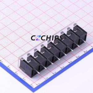 KF38C-8.25-8P Barrier Terminal Block Through hole Component (THT),P=8.25mm Connector With Cover Plate 8.25mm 1x8P Straight Pin - Product Image 2