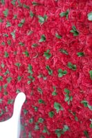 Décorations murales artisanales en mousse florale artificielle colorée, écologiques, longue durée, toile de fond murale pour mariage, Saint-Valentin