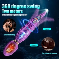 Vibromasseur rotatif Optopus AV Wand, stimulateur du point G en silicone, masseur pour femmes, jouets sexuels pour adultes.