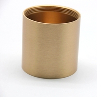 Base et douille de lampe en laiton CNC et micro usinage Prototypage rapide Services de fabrication Usinage Sservices Shop