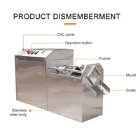 Machine commerciale automatique à découper les pommes de terre en bâtonnets, machine à découper les fruits et légumes, pousseur de bâtonnets de pommes de terre et de carottes