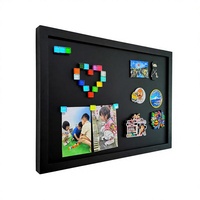 Tableau noir mural miniature pour la maison, couvercle rabattable pour boîte à compteur, tableau d'affichage style réfrigérateur, mur photo magnétique créatif