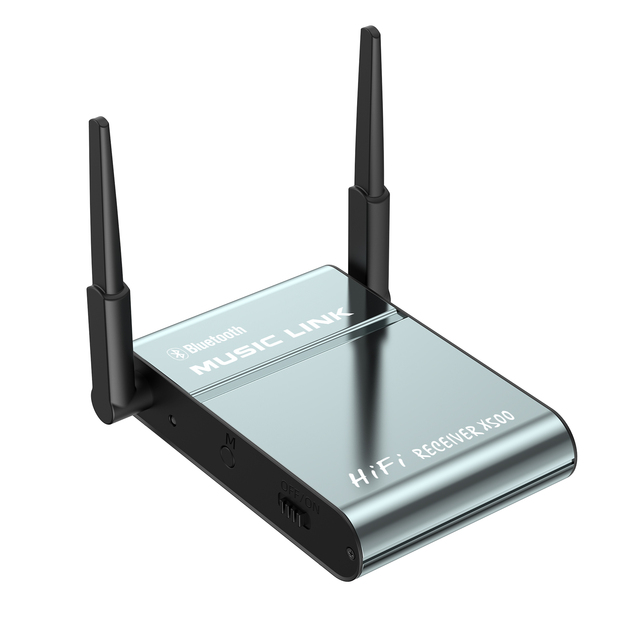 HG Bluetooth Audio Receiver X500 Updated(X600) Wireless Music Link for I-Phone/Computer/Tablet