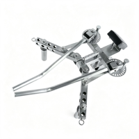 Accessoire de musculation en acier inoxydable pour machine à épaules, levage latéral, exercices d'épaules, entraîneur de bras, accessoire de rack de puissance pour entraînement des épaules