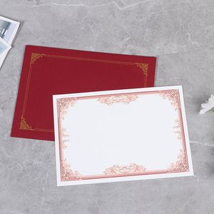 Porte-documents A4 personnalisé avec estampage à chaud, couverture rigide, pour diplômes et certificats - Product Image 4
