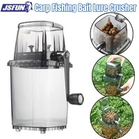 Machine à hacher les bouillettes de pêche à la carpe, portable, durable, en plastique transparent, pour utilisation en eau salée