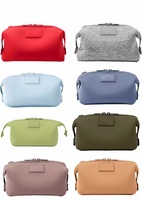 Maßgefertigte Bunte Neopren-Reißverschluss Mode Unisex Mini Reise-Kosmetiktasche Wasserdichte Tragbare Kosmetiktasche