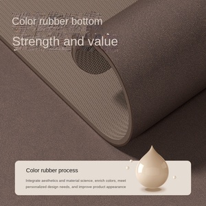 Tapis de yoga professionnel en caoutchouc de couleur PU en coque de noix de coco, 5 mm, antidérapant, absorbant les chocs, silencieux, pour la maison, tapis de danse de fitness de haute qualité - Product Image 2