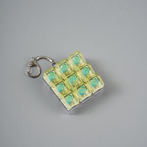 Juguete Antiestrés de Nueve Teclas, Material Transparente de PC, Botones Mecánicos, Iluminación, Regalo para Aliviar el Estrés, Unisex, Edades 8-13 - Product Image 4