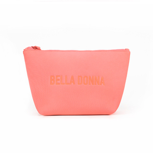 Túi Đựng Đồ Trang Điểm Du Lịch Chống Nước Cỡ Lớn Tùy Chỉnh Túi & Hộp Đựng Mỹ Phẩm <span class=keywords><strong>Neoprene</strong></span> Màu Hồng Có Khóa Kéo Bằng Nhựa Resin - Product Image 2