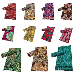 Nuevo 100% algodón Original Real Wax Ankara tela 2023 tela estampada africana para vestido de novia tejido de cera africana