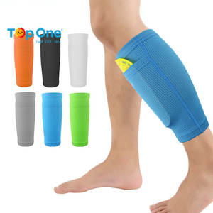 Vente chaude Top One Respirant Muscle Exercice Attelle Coloré Tibia Mollet Jambe Soutien Manches pour Hommes Pondéré Séjour pour L'entraînement - Product Image 1