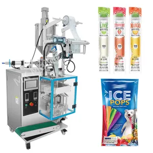 Volautomatische Verticale Drank Ijs Pop Lolly Ijslolly Verpakkingsmachine