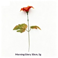 30cm Kunstmatige Morning Glory Enkelstam Herfstkleuren Kunststof Huis Bruiloft Retro Licht Luxe Bloemstuk