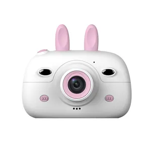 Günstige Kinder Kamera 1080P HD 2,4 Zoll A3 Kinder Spielzeug kamera Dual Lens Camcorder Cartoon Kinder Digital kamera Unterstützung 32GB