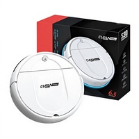 Nouvel Aspirateur Robot Transfrontalier Entièrement Automatique Mini Appareil de Nettoyage Domestique Rechargeable Intelligent avec Aspiration de 2000Pa et Quatre Fonctions