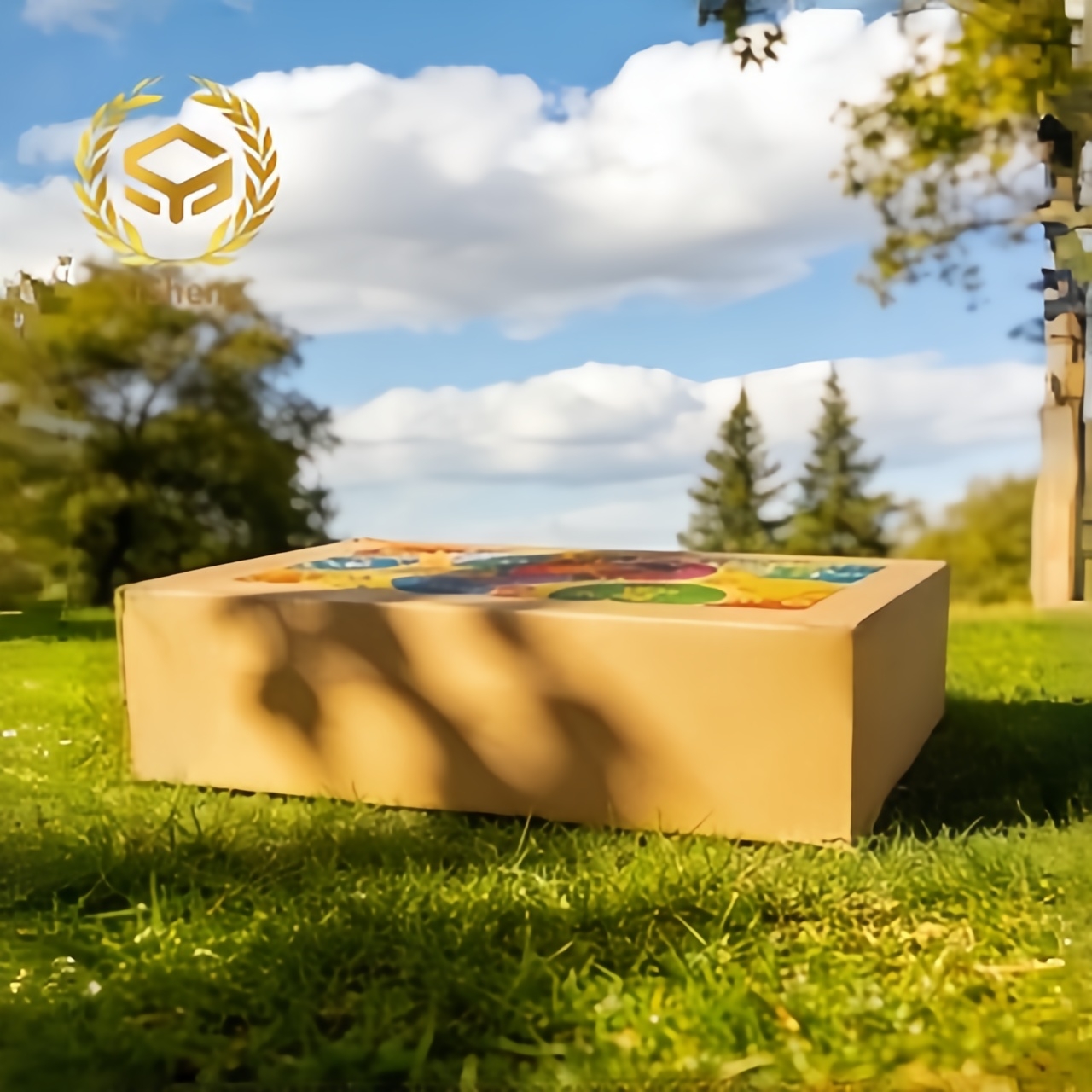 Wholesale Aseptic Pressure-resistant Eco-Friendly Heavy-Duty Plant Fiber Corrugated Cartons for Industrial Packaging