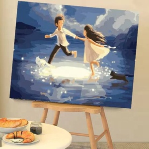 Kit Digital XIXI Manual 2023, Pintura por Números Personalizada, Pintura de Paisajes sobre Lienzo Hecha a Mano - Product Image 3