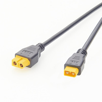 Câble d'extension convertisseur XT30 mâle vers XT60 femelle pour drone RC, robot FPV, moteur ESC, batterie, générateur d'énergie