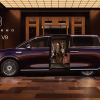 Nouveau Luxeed V9 Max, monospace de luxe 7 places EVR fabriqué en Chine, cabine intelligente avec toit ouvrant panoramique, grand confort, en promotion