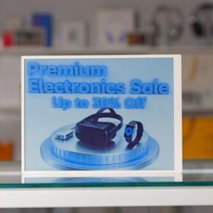 Marco de fotos electrónico de 13.3 pulgadas con resolución de 1200*1600, pantalla de tinta electrónica E-ink, papel electrónico EPD, señalización de oficina, pantalla Eink a todo color. - Product Image 2