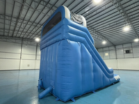 Toboggan aquatique gonflable personnalisé pour enfants, trampoline commercial pour parcs à thème intérieurs/extérieurs – Vente chaude