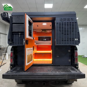 Camper pliable Rapt R pour camionnette, coque de camping-car légère en aluminium pour Toyota Tacoma Hilux Tundra Ford F150 Raptor - Product Image 1