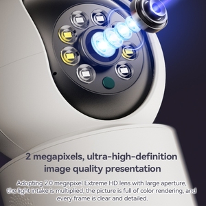 Haute qualité <span class=keywords><strong>Yesido</strong></span> KM11 3.0MP couleur jour et nuit Smart 2.4G WIFI caméra Vision nocturne Wifi caméra IP caméra - Product Image 5