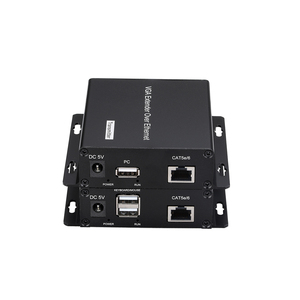 Extensor de red VGA de alta calidad HD sobre IP 1080p @ 60Hz HD extensor 120m extensor de <span class=keywords><strong>video</strong></span> transmisor y receptor - Product Image 4
