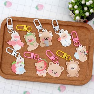 Acrílico transparente impreso personalizado, llavero agitador transparente haz tu propio encanto agitador con Anime/ - Product Image 3