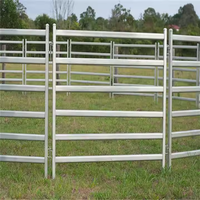 Panneaux de bétail galvanisés à usage intensif personnalisés Clôture de ferme Clôture portable pour moutons Clôture pour chevaux Cour