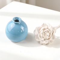 Diffuseur de fleurs en céramique parfumée de luxe pour voiture et garde-robe Désodorisant Diffuseur d'arôme d'huile essentielle