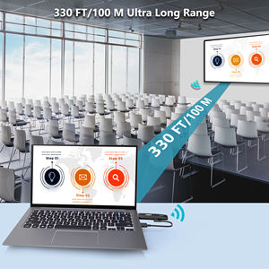 Transmisor y Receptor de Video Inalámbrico HD MI Portátil de 100M Full HD 1080P para Proyector de Reuniones, Transmisión a Través de Pared HD MI Inalámbrico - Product Image 5