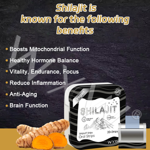 Best Selling <b>Natural</b> Herb <b>Shilajit</b> Extract Strips <b>Natural</b> Support Energy Stamina Immunity Premium Supplement <b>Shilajit</b> Oral Films - Product Image 6