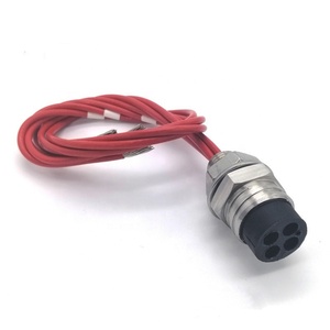 IP69K Chống nước dòng điện cao 25A HPBH4F HPIL4M Subconn Đầu nối ướt dưới nước Cáp ROV Đầu cắm nam kín nước 4Pin Đồng - Product Image 3