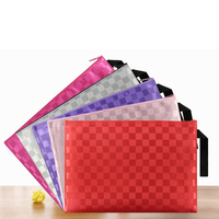 Sac de rangement pliable en PVC personnalisé Canhao, format A4, durable, avec fermeture éclair, pour documents, école, maison, maquillage, cosmétiques, puzzles, usine