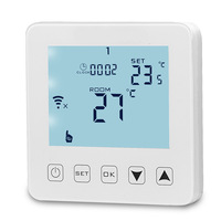 Controlador de Temperatura de Agua Digital WiFi, Precisión 1, 4000W, Calefacción Eléctrica, Caldera de Pared, Sensor NTC, Control 5-99