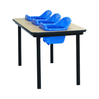 Mobilier scolaire, fournitures de garderie et ensemble de chaises, ensemble de table à manger en 3 boîtes de carton, table pour enfants