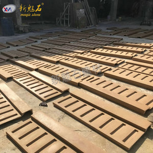 Nuevos Paneles Decorativos de Pared Magic Stone Grc, Estilo Europeo, Escultura de Piedra Arenisca Artificial para Exteriores, Hechos a Medida Xms - Product Image 3