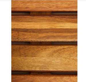 Tappeto da bagno in legno di acacia personalizzato antimuffa, <span class=keywords><strong>piscina</strong></span> o tappetino da spiaggia - Product Image 6