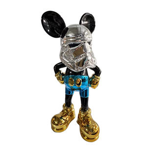 Sculpture en résine de <span class=keywords><strong>Mickey</strong></span> Dollar grandeur nature, pop art, décoration intérieure populaire, pour la maison, <span class=keywords><strong>le</strong></span> bureau, l'affichage en magasin - Product Image 6
