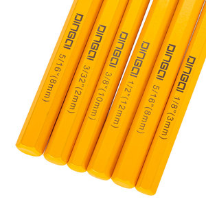 DINGQI 6 Pcs Hand Tools Stamping Mold <strong>Punch</strong> Pin <strong>Chisel</strong> <strong>Punch</strong> Pin <strong>Punch</strong> <strong>Set</strong> - Product Image 4
