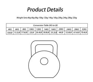 HALA-<span class=keywords><strong>KB</strong></span>-05 équipement d'entraînement à domicile de haute qualité Logo personnalisé 4Kg à <span class=keywords><strong>32Kg</strong></span> Kettlebell enduit de caoutchouc pour l'entraînement Fitness Gym - Product Image 3