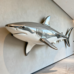 J30 Customizable Tiger Sculpture Statue Manufacturer Personalized Art Deco Figurine <b>Decor</b> for Retirement Home Commercial Mall - Product Image 3