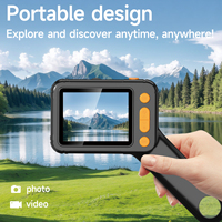 Microscope numérique portable USB GVDA avec écran IPS de 2,8 pouces, caméra 2MP 1000x, LED, indice de protection IP67, pour réparation électronique, inspection de circuits imprimés et de montres