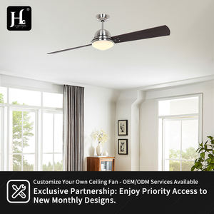 56 inch <b>remote</b> <b>control</b> adjustable dimming noise free black <b>ceiling</b> fan, bedroom indoor <b>lighting</b> <b>ceiling</b> fan - Product Image 5
