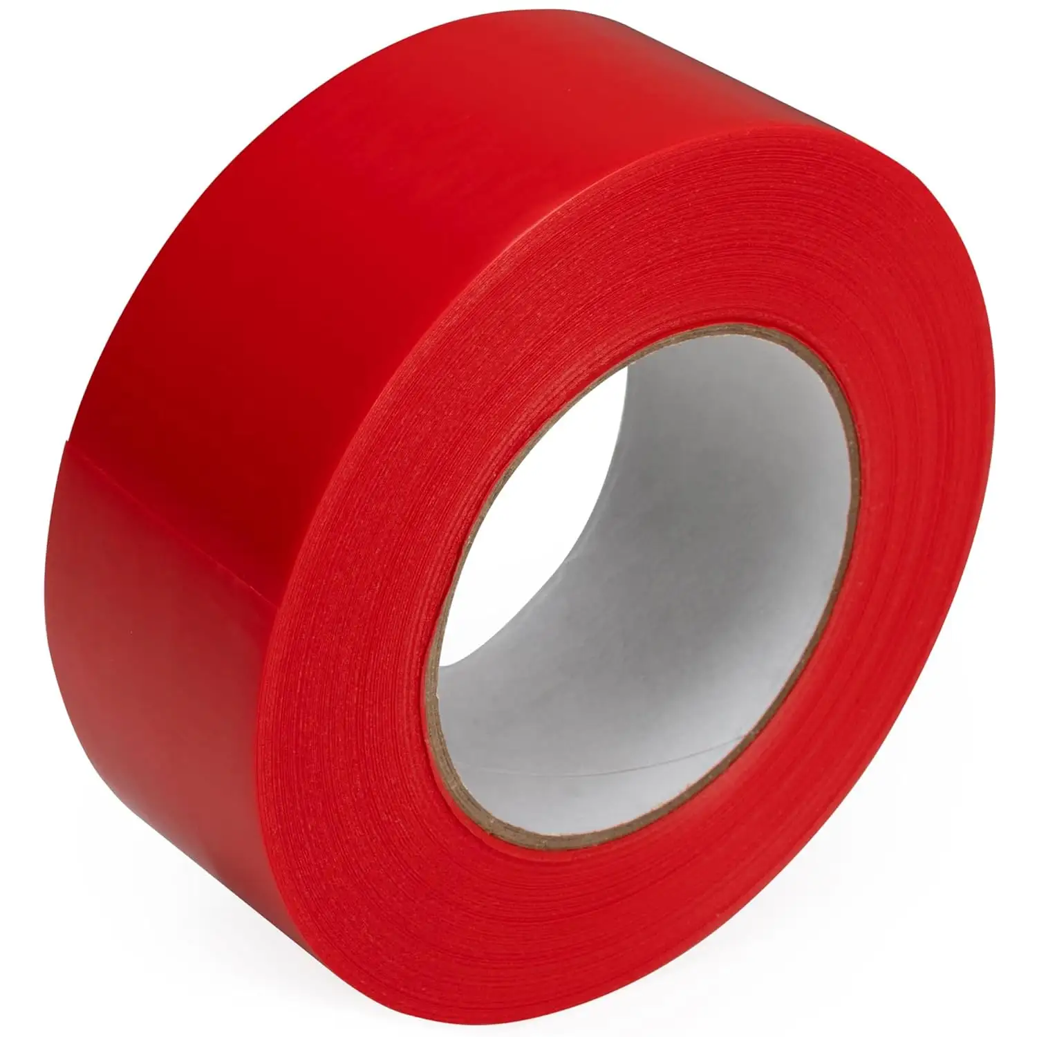 2inches x 60 Yards UV Resistant Heavy-Duty 60 Days Long-Lasting Waterproof NoTrace Red Stucco Polyethylene Tape For Masking